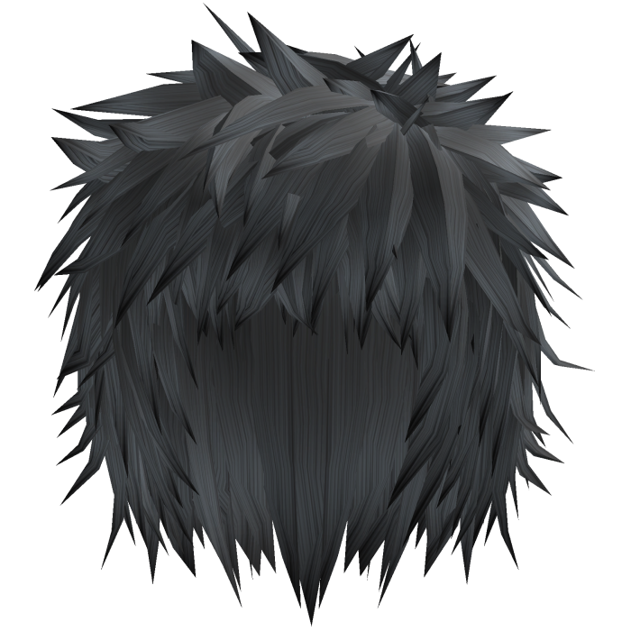 Platinum Grey Scene Messy Spiky Emo Boy Hair
