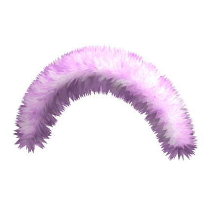 Pastel Purple Y2K Fluffy Cute Fur Headband • DD28
