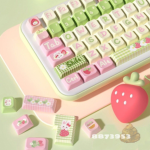 Strawberry with poop is so aesthetic