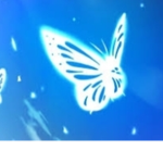 Light butterfly