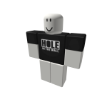 Hole in the Wall Logo (White / Black)