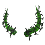 Ethereal Poison Steel Horns