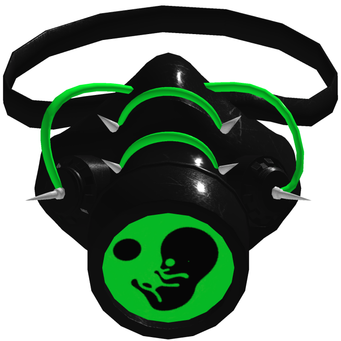 Green Fotus Gas Mask