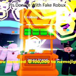 Pls Donate With Fake Robux