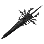 Gothic Onyx Vampire Sword