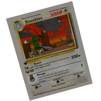 Snock's Stolen Pokemon Card thumbnail