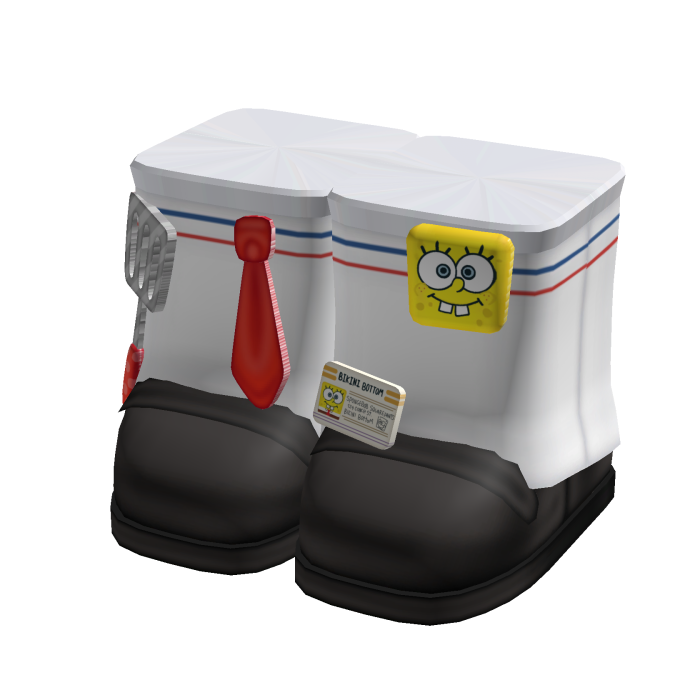 Spondgebob shoes in black w accessories