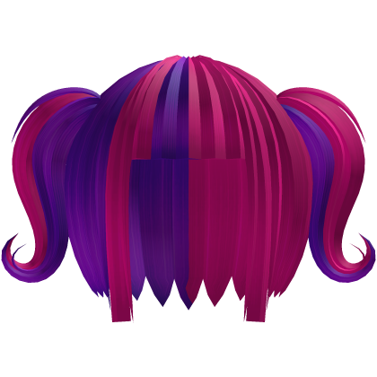 💜⭑ Spectral Gothic Pigtails || Twilight Purple