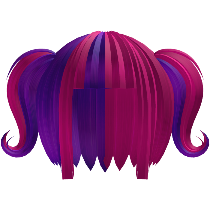 💜⭑ Spectral Gothic Pigtails || Twilight Purple