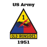 US Army | 1st Armored Division | 1951