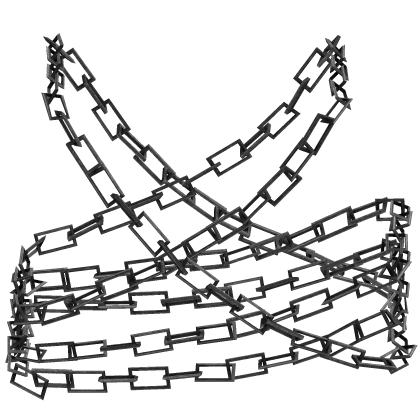 Silver Body Chains Roblox item