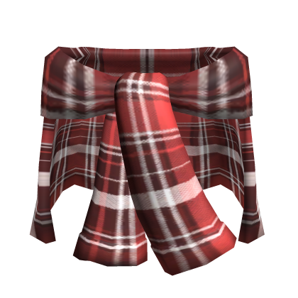 Tied Waist Flannel in Red (3.0)