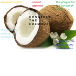 consider the coconut