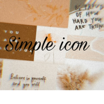 Simple icon