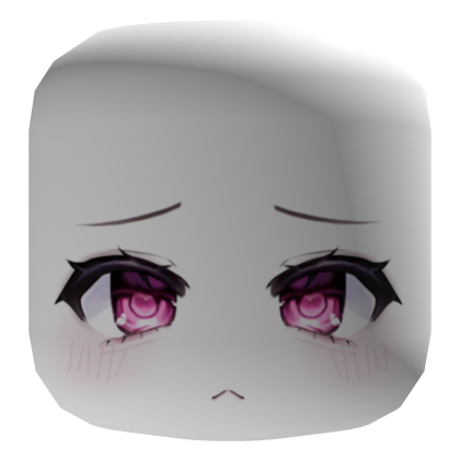 ♡ ┊ jirai kei sad kawaii face mask 