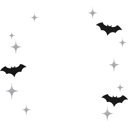 ︵‧˚♡ AURA SPARKLE BAT HALLOWEEN Roblox item