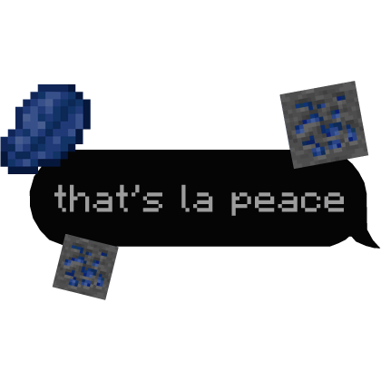 thats la peace Roblox item