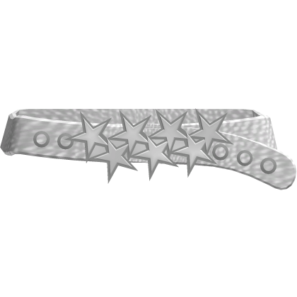 Y2k Star Belt White - 3.0
