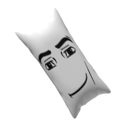 Man Face Pillow Roblox item