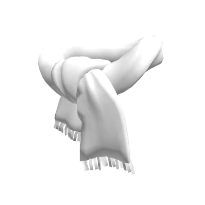 White Vintage Winter Scarf | Roblox Item - Rolimon's