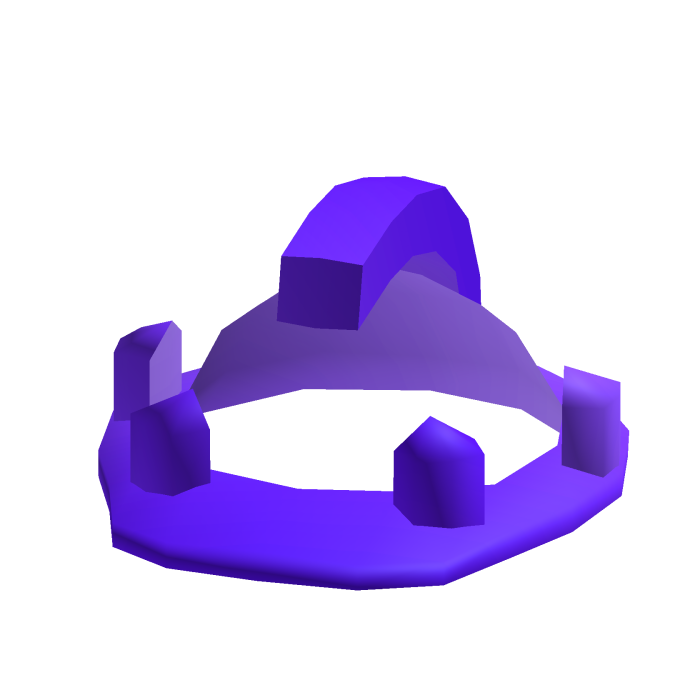 Purple Gradient Hard Hat Outline (Addon)