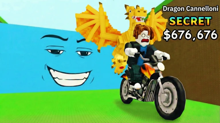 Escape Tsunami on Motorcycle for Brainrots