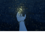 Shimering people