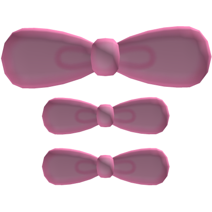 🍀 adorable hot pink mezzo bow hairclip thumbnail