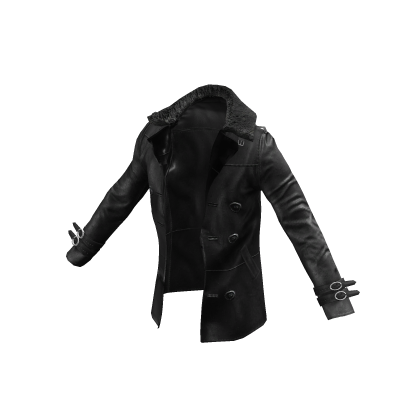 Resident Evil 9: Leon's Black Leather Moto Jacket thumbnail