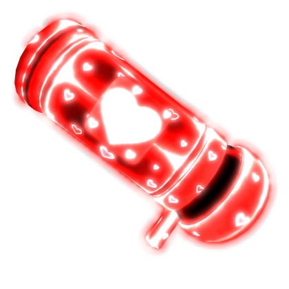 [PBR] Red Hearts Confetti Cannon [Glow] [Addon]