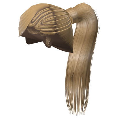 ☆ | Blonde Side Swoop Braided Ponytail Roblox item