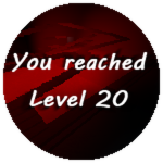 You reached level 20