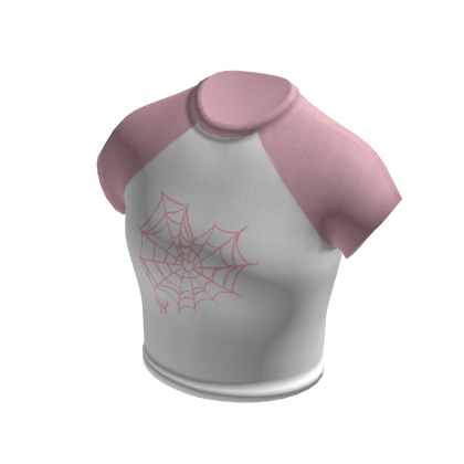 Y2K Spider Crop Pink thumbnail