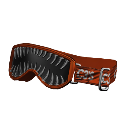 C3's Vintage Orange Racing Goggles V3