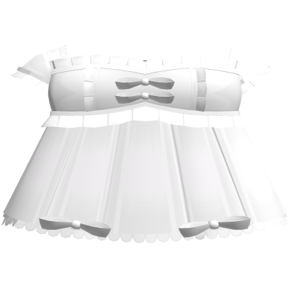 Cutie BabyDoll Dress in White