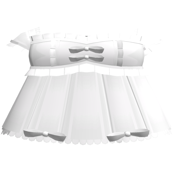 Cutie BabyDoll Dress in White