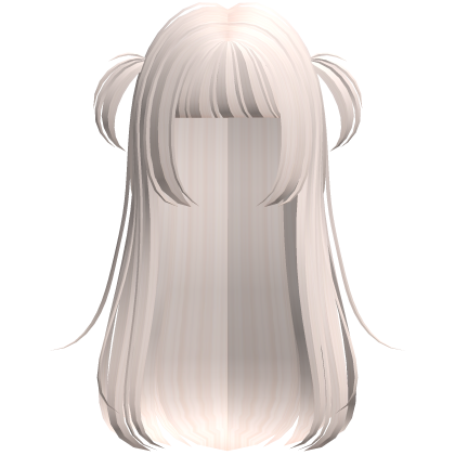 ♡ : cute blonde anime hair w/ mini pigtails Roblox item