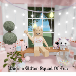 Unicorn glitter squad of fun