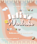 Julia's wardrobe