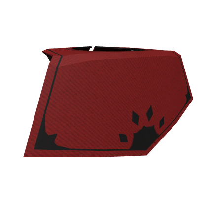 Red and Black Short Cape Roblox item