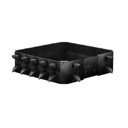 Grunge Metal Spiked Bracelet (R6)