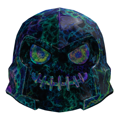 Ultra Holo Swirl Scar Face Helmet