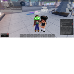"Roblox Hangout place" :)