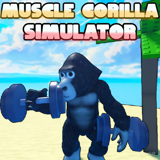 Muscle Gorilla Simulator💪 official Roblox game thumbnail