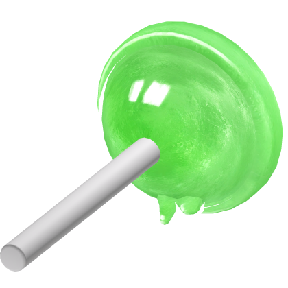 Drippy Lollipop Green