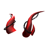 Crimson Metal Horns