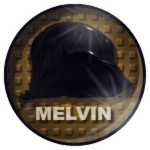 shiny melvin badge (UNAVAILABLE!!!)