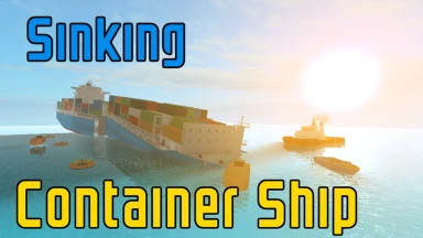 Sinking Container Ship Roblox place thumbnail