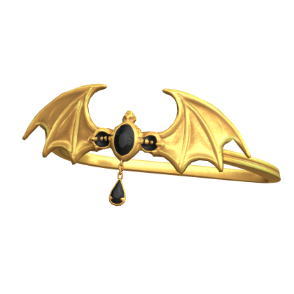 Gold Batwing Arm Bracelet (R)