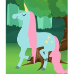 Unicorn magic land